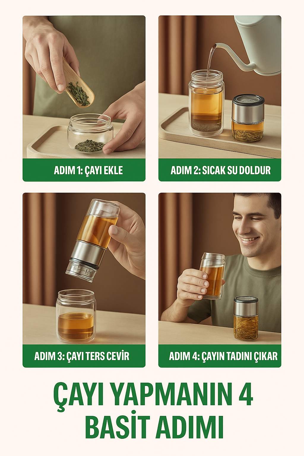 KeyifDem Akıllı Çay Demliği